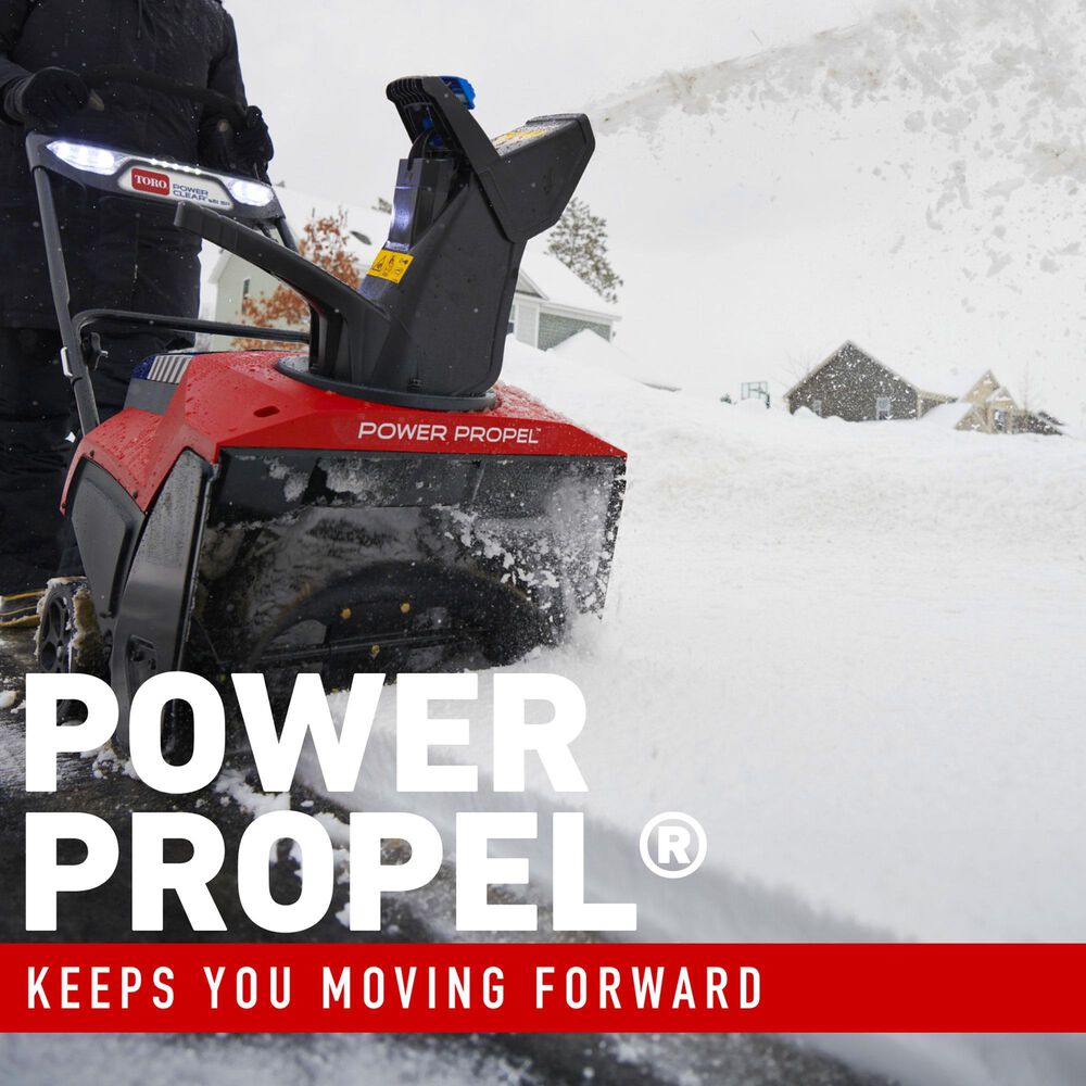 Toro 21&quot; 60v Cordless Snow Blower + 60v Flex-Force Power System, , large