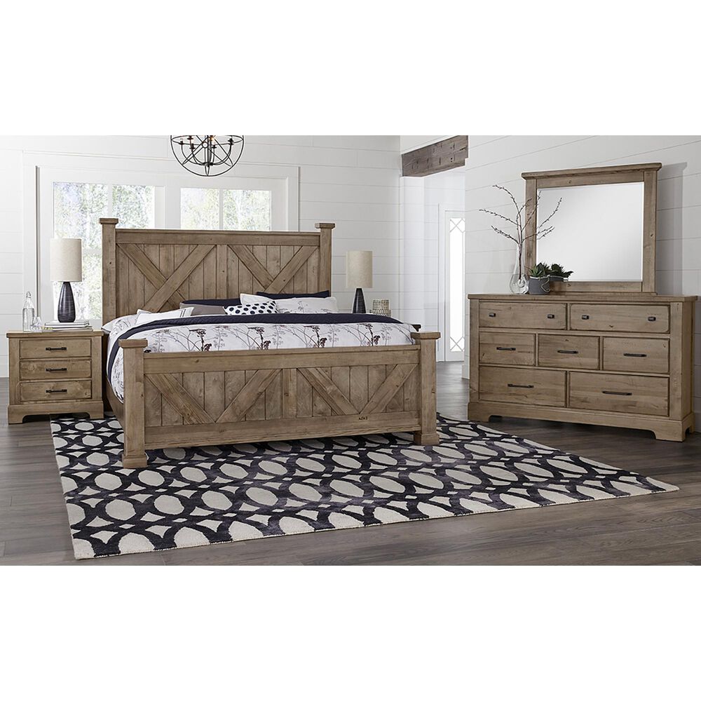 Viceray Collections Cool Rustic 7-Drawer Dresser in Stone Grey, , large