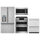 Cafe 4 Piece Kitchen Package in Stainless Steel, , large