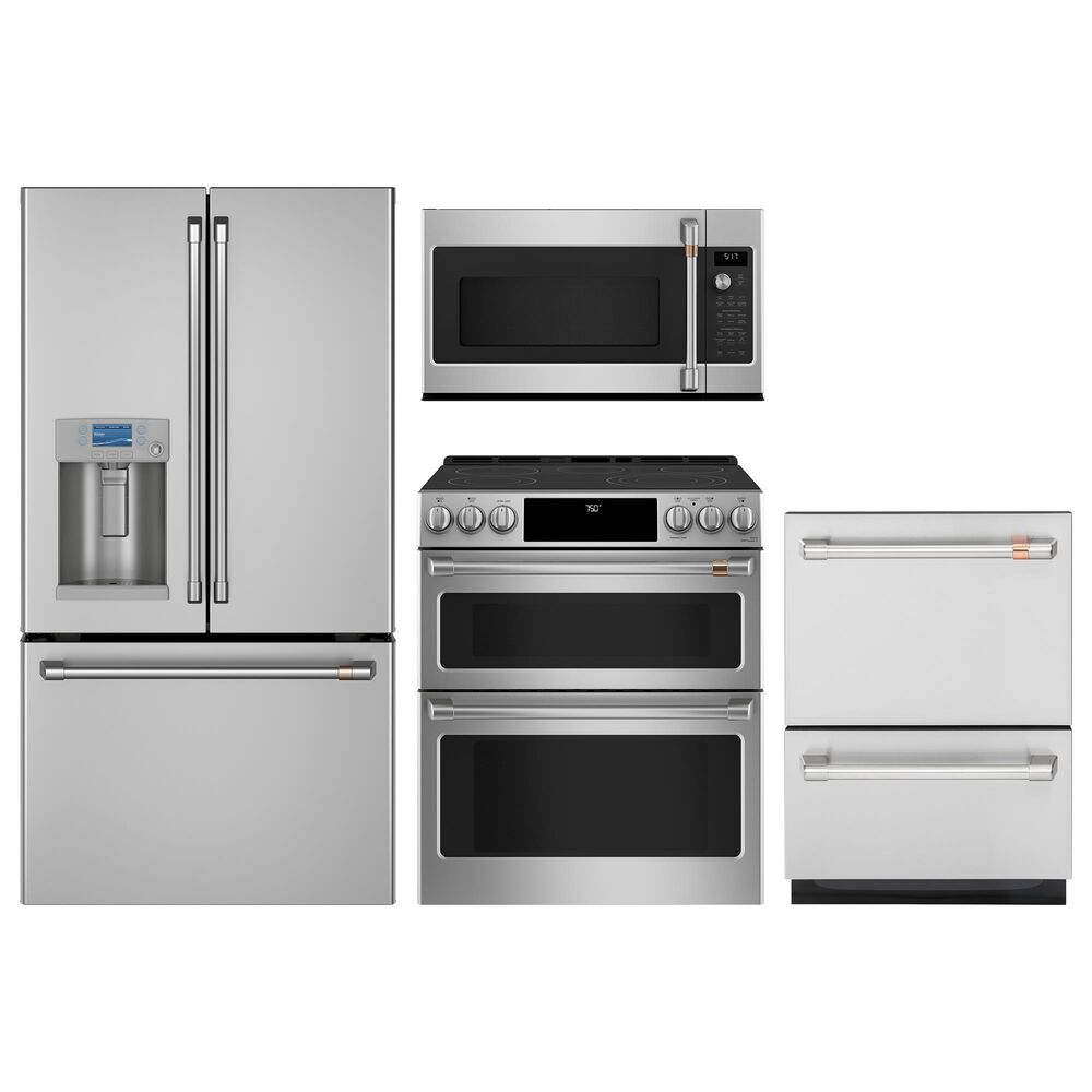 Cafe 4 Piece Kitchen Package in Stainless Steel, , large
