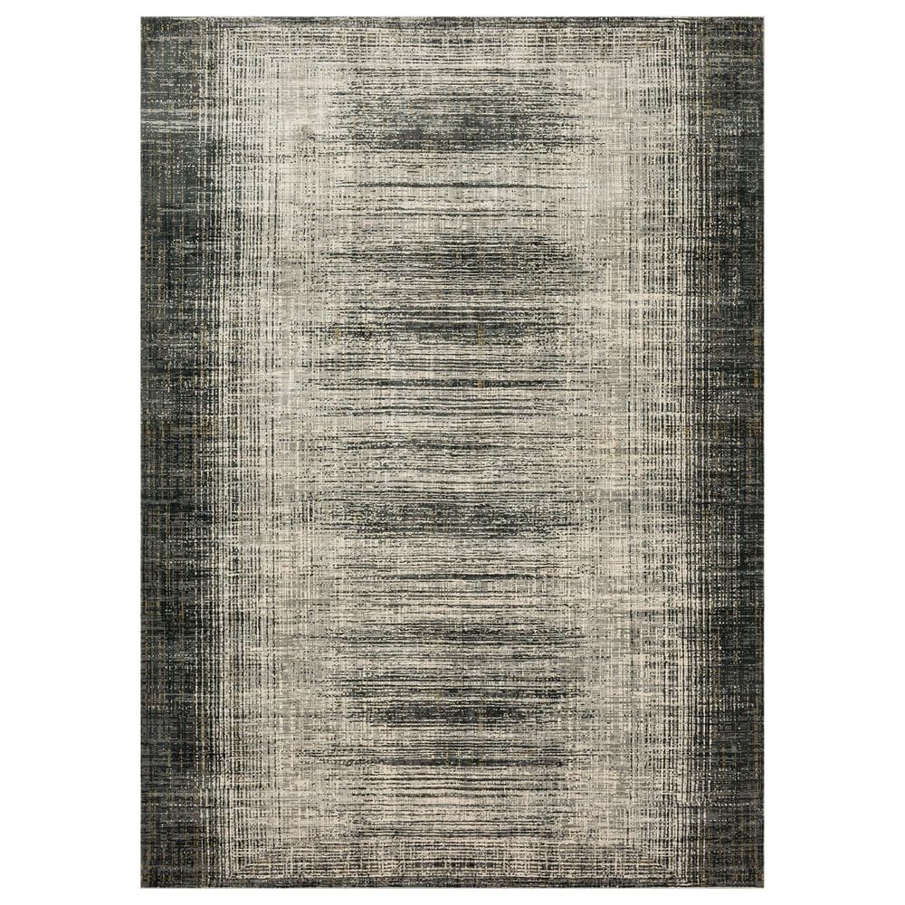 Karastan Tryst Turin 2"6" x 8" Anthracite Runner, , large