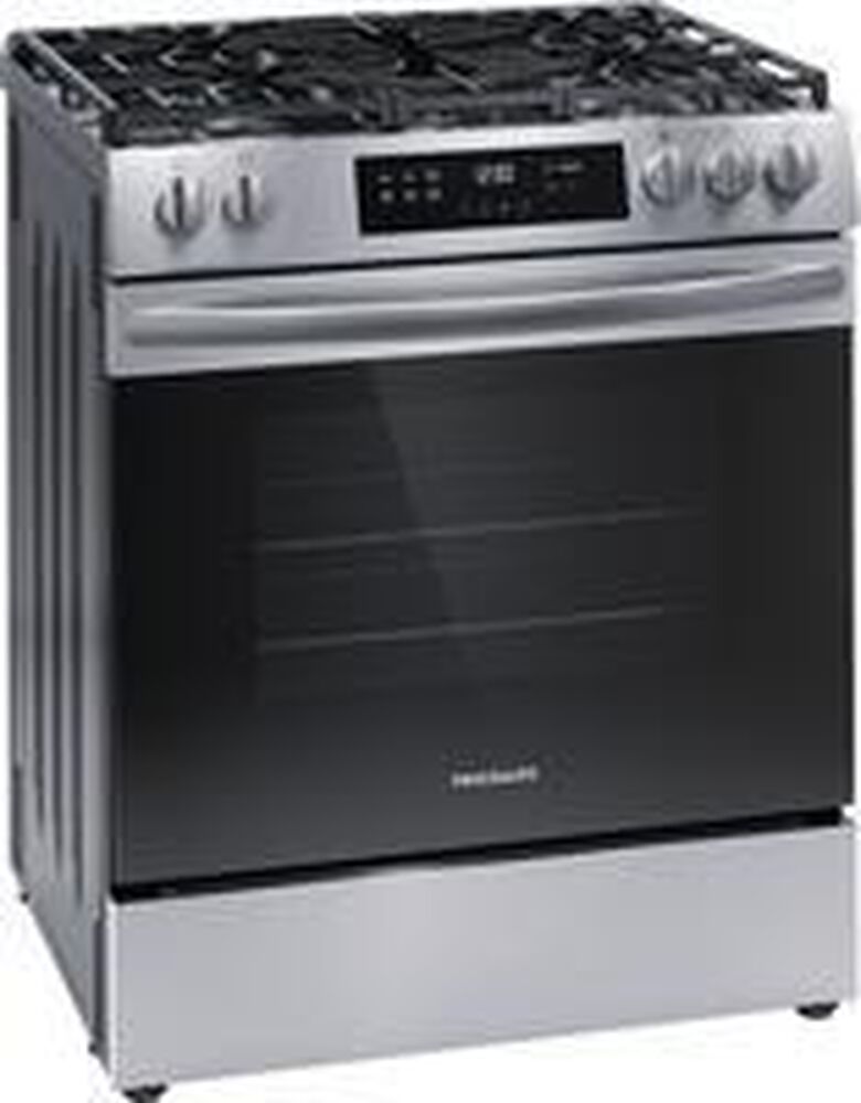 Frigidaire 30&quot; Front Control Gas Range In Stainless Steel, , large
