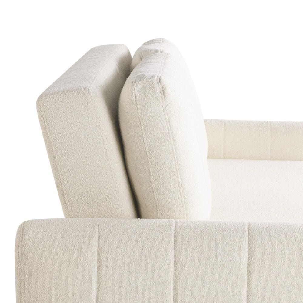 Lifestyle Solutions Galloway Convertible Loveseat in Ivory, , large