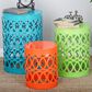 Maple and Jade Accent Table in Bright Blue, Green and Orange (Set of 3), , large