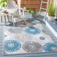 Safavieh Cabana CBN676B 4"5" x 6"5" Beige and Blue Indoor/Outdoor Area Performance Rug, , large