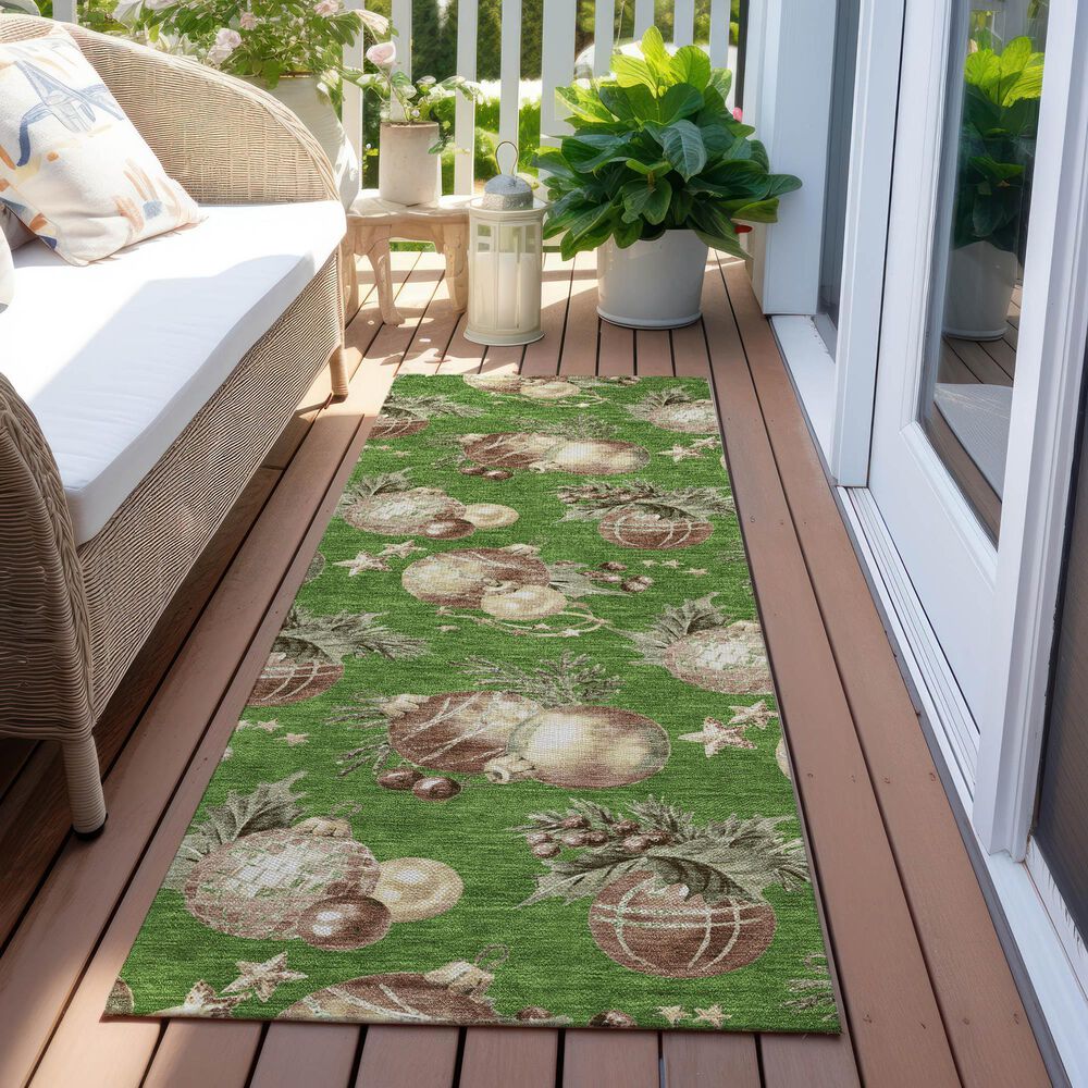 Dalyn Rug Company Wonderland WN36 Green 2&#39;3&quot; x 7&#39;6&quot; Runner, , large