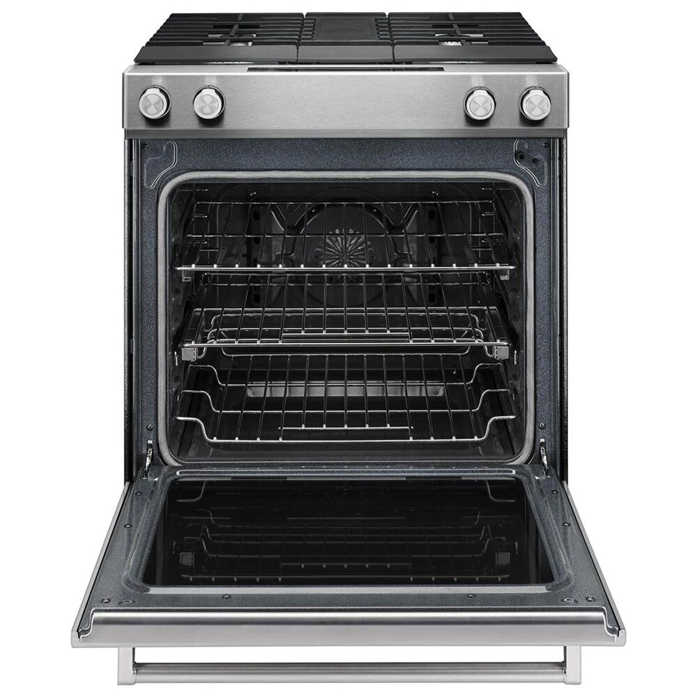 KitchenAid 6.4 Cu. Ft. Slide-In Dual-Fuel Range in Stainless Steel, , large
