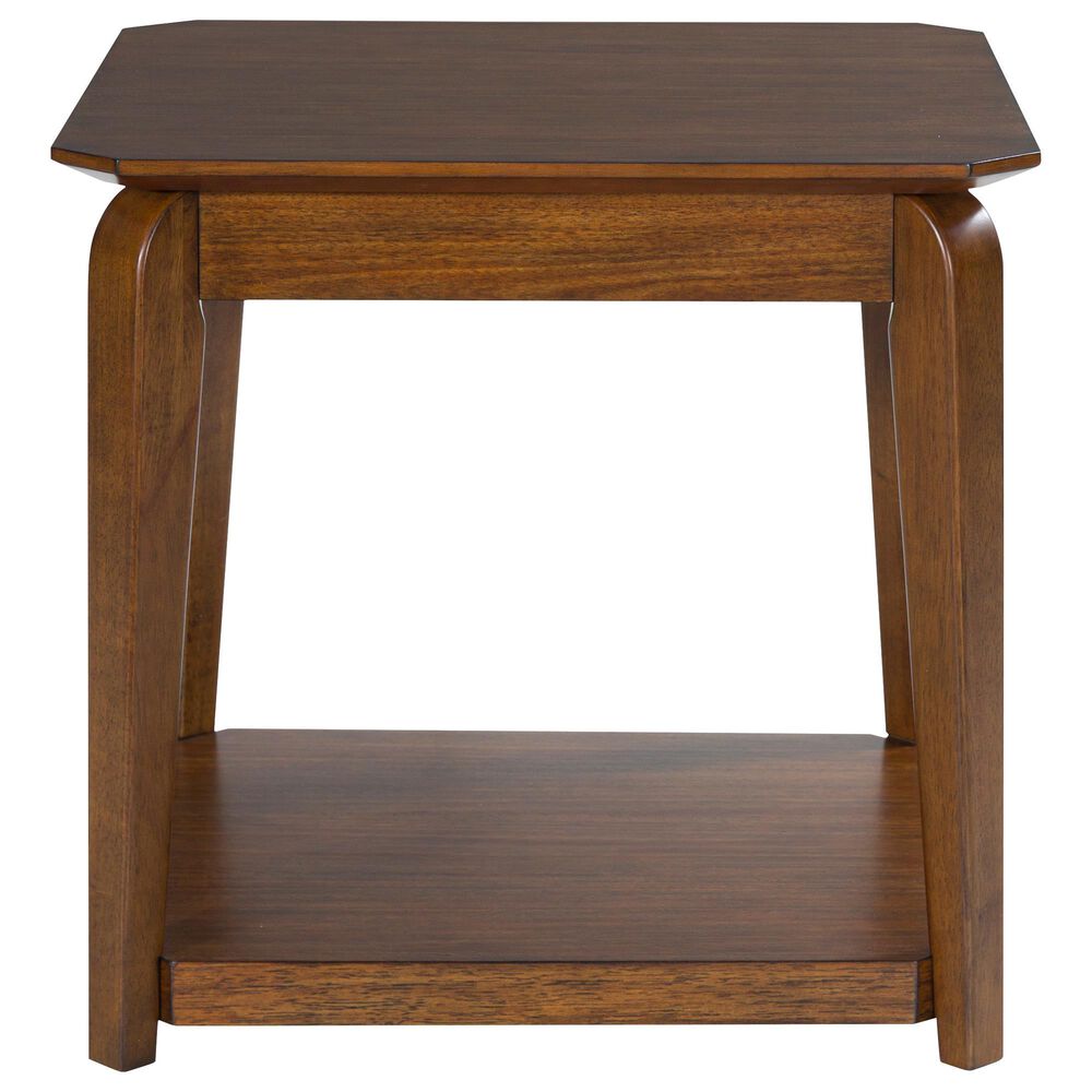 Ashley Trenmour Square End Table in Medium Brown, , large