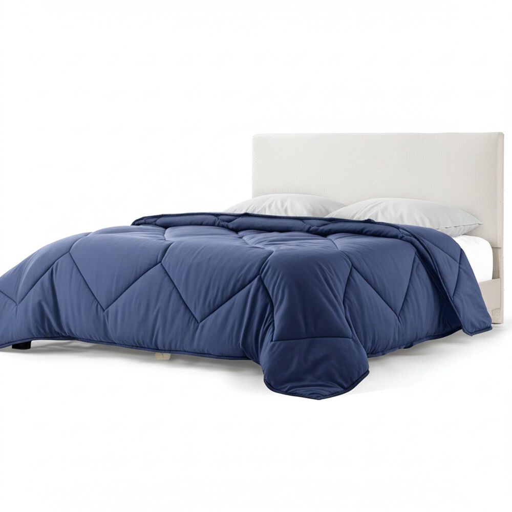 Furniture of America Gail Queen Upholstered Platform Bed with Pillow Headboard in White, , large