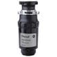 GE Appliances 1/3 HP Continuous Feed Garbage Disposer in Black, , large