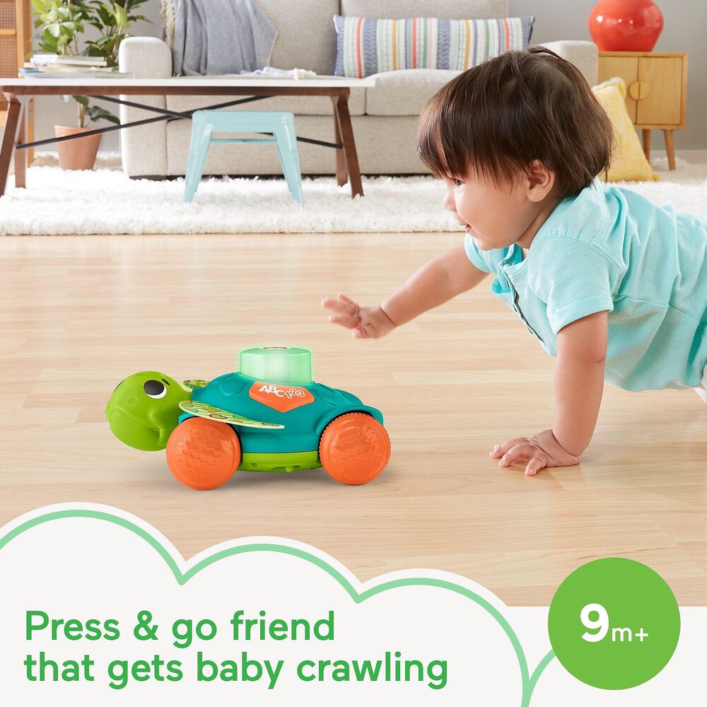 Linkimals Sit-to-Crawl Sea Turtle Musical Activity Toy, , large