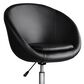 Dayton Hopper Adjustable Swivel Chair in Black, , large