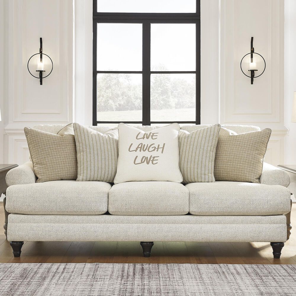 Ashley Valerani Stationary Sofa in Sandstone, , large
