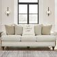 Ashley Valerani Stationary Sofa in Sandstone, , large
