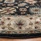 Safavieh Lyndhurst 7" Round Navy and Creme Area Rug, , large
