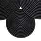 CosmoLiving by Cosmopolitan 23" x 48" Contemporary Abstract Wall Decor in Black, , large