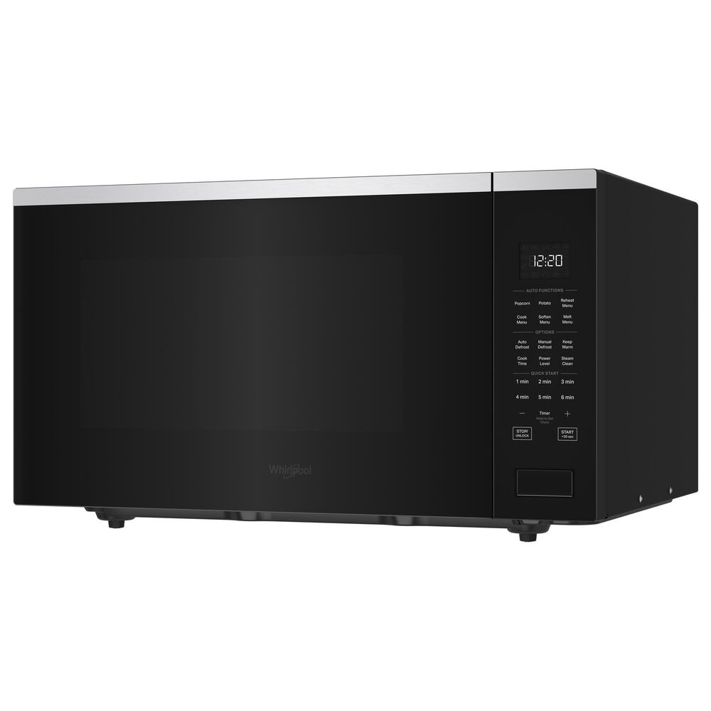 Whirlpool 2.2 Cu. Ft. Sensor Cooking Microwave Oven in Fingerprint Resistant Stainless Steel, , large