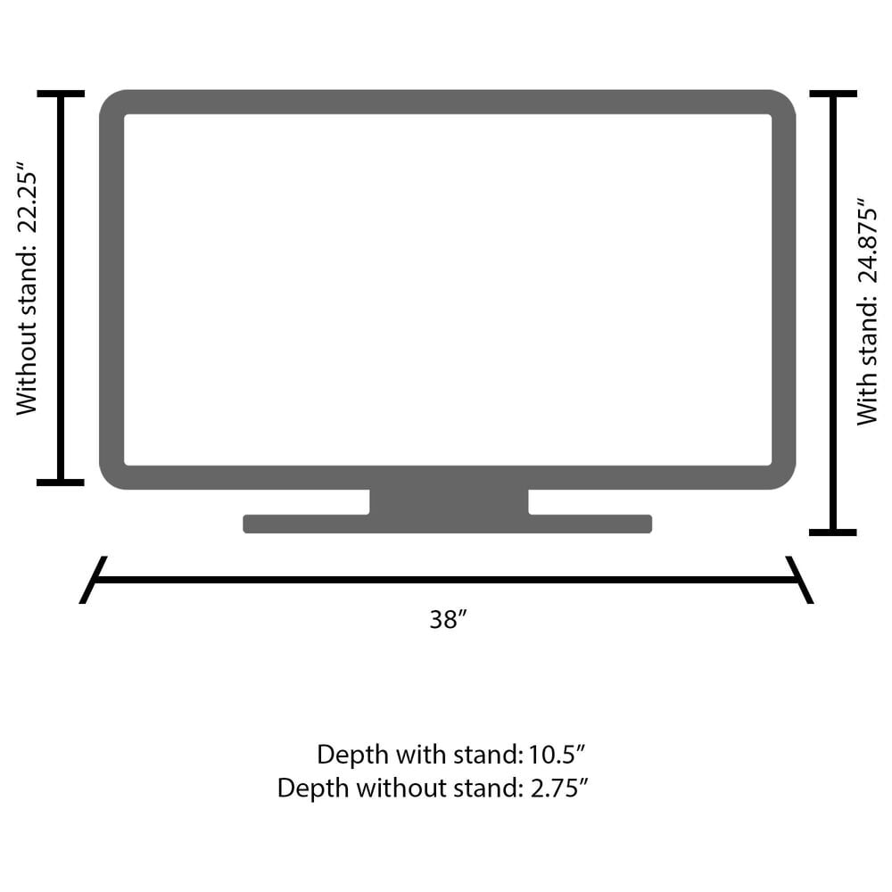 Sony 43" Class Bravia 3 LED 4K HDR - Smart Google TV with 2 Channel Built-In Tweeter Soundbar in Black, , large