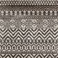 Central Oriental Tulsa Nicole 5" x 7"3" White Sand and Armor Grey Area Rug, , large