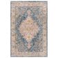 Surya Mirabel  2" x 3" Teal, Aqua, Mustard, Olive, Taupe, Gray and Beige Area Rug, , large