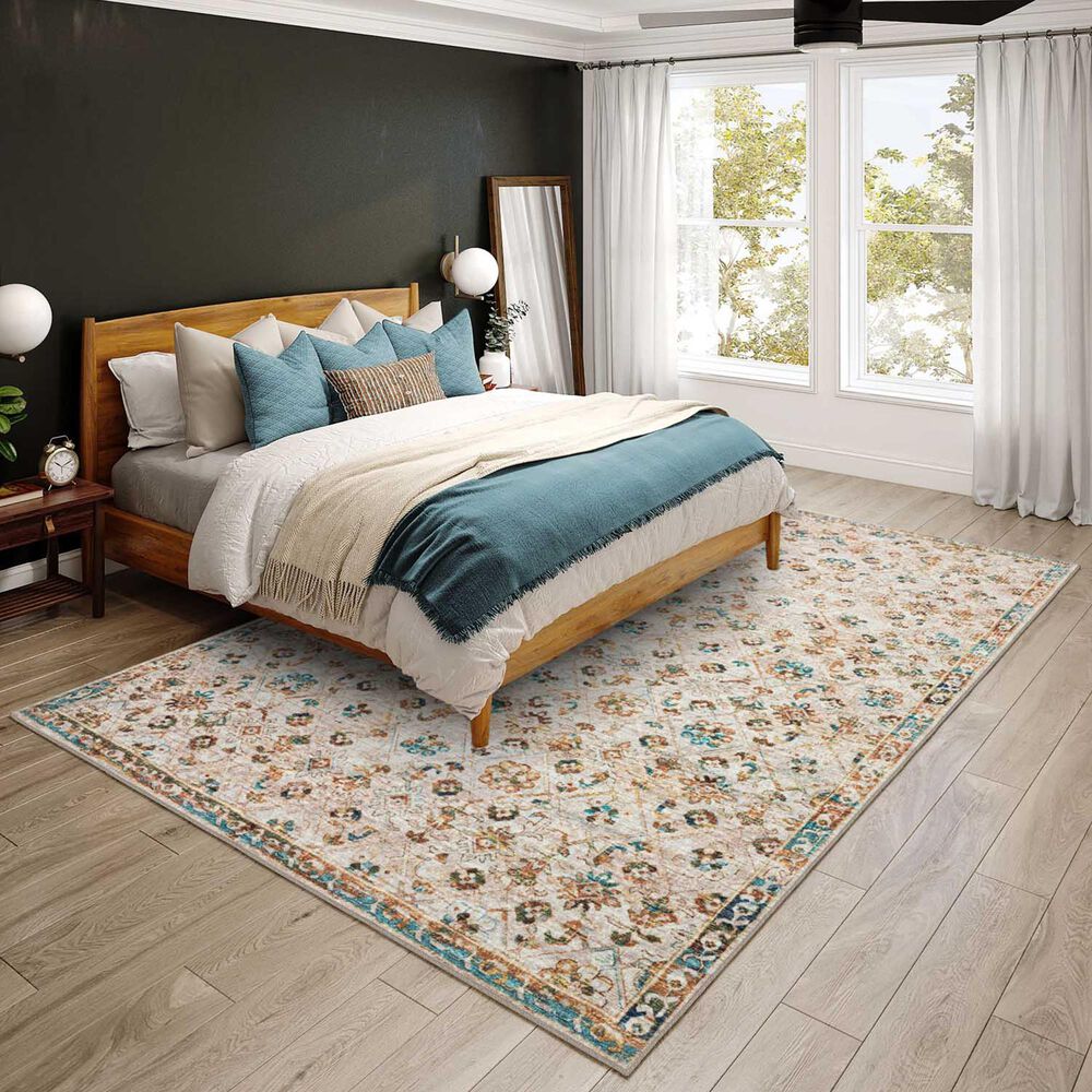 Dalyn Rug Company Jericho 3&#39; x 5&#39; Parchment Indoor/Outdoor Area Rug, , large