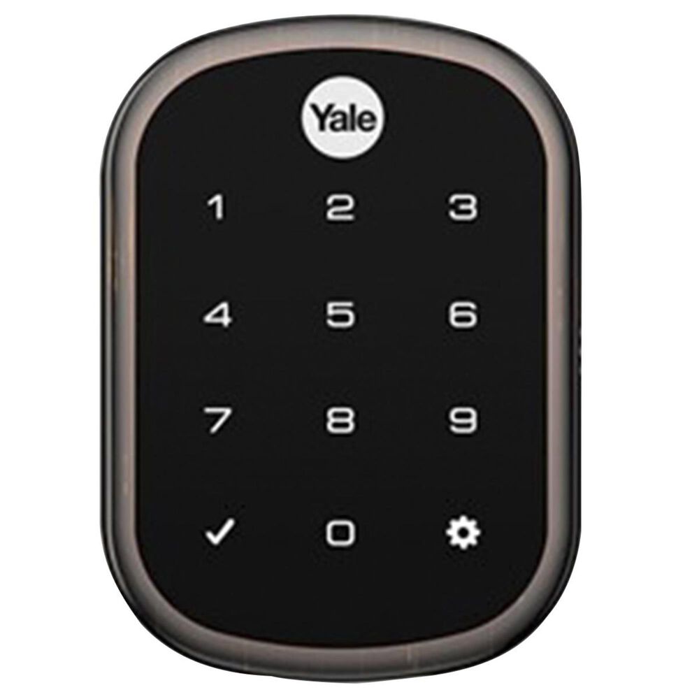 Yale Real Living Assure Lock SL Key Free Touchscreen Deadbolt with Z-Wave - Oil Rubbed Bronze, , large