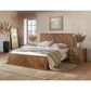 Fallridge Balam 2-Drawer Nightstand in Natural Teak, , large