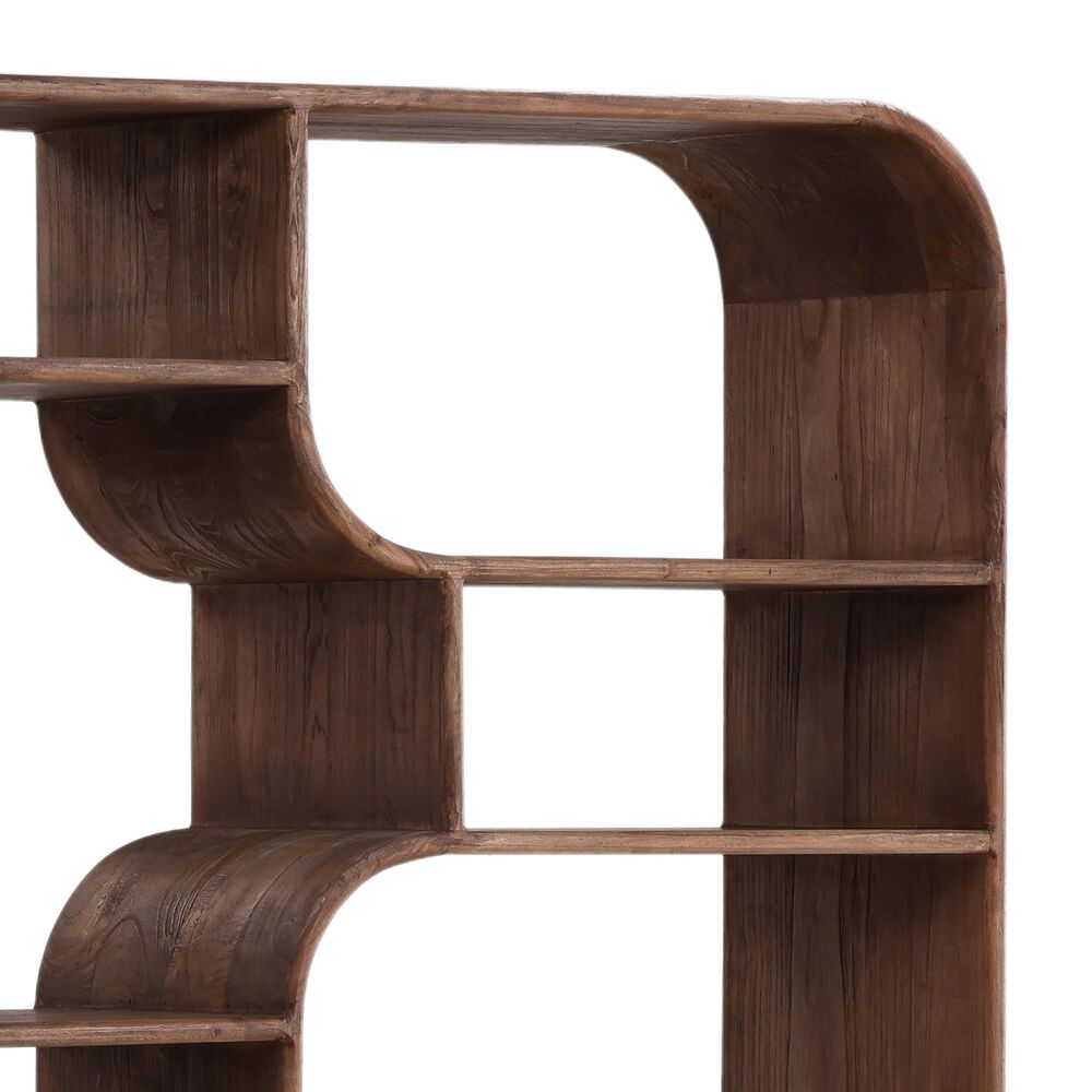 Blue Sun Designs Gaetan Bookcase in Brown, , large