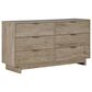Ashley Oliah 6-Drawer Dresser in Natural, , large