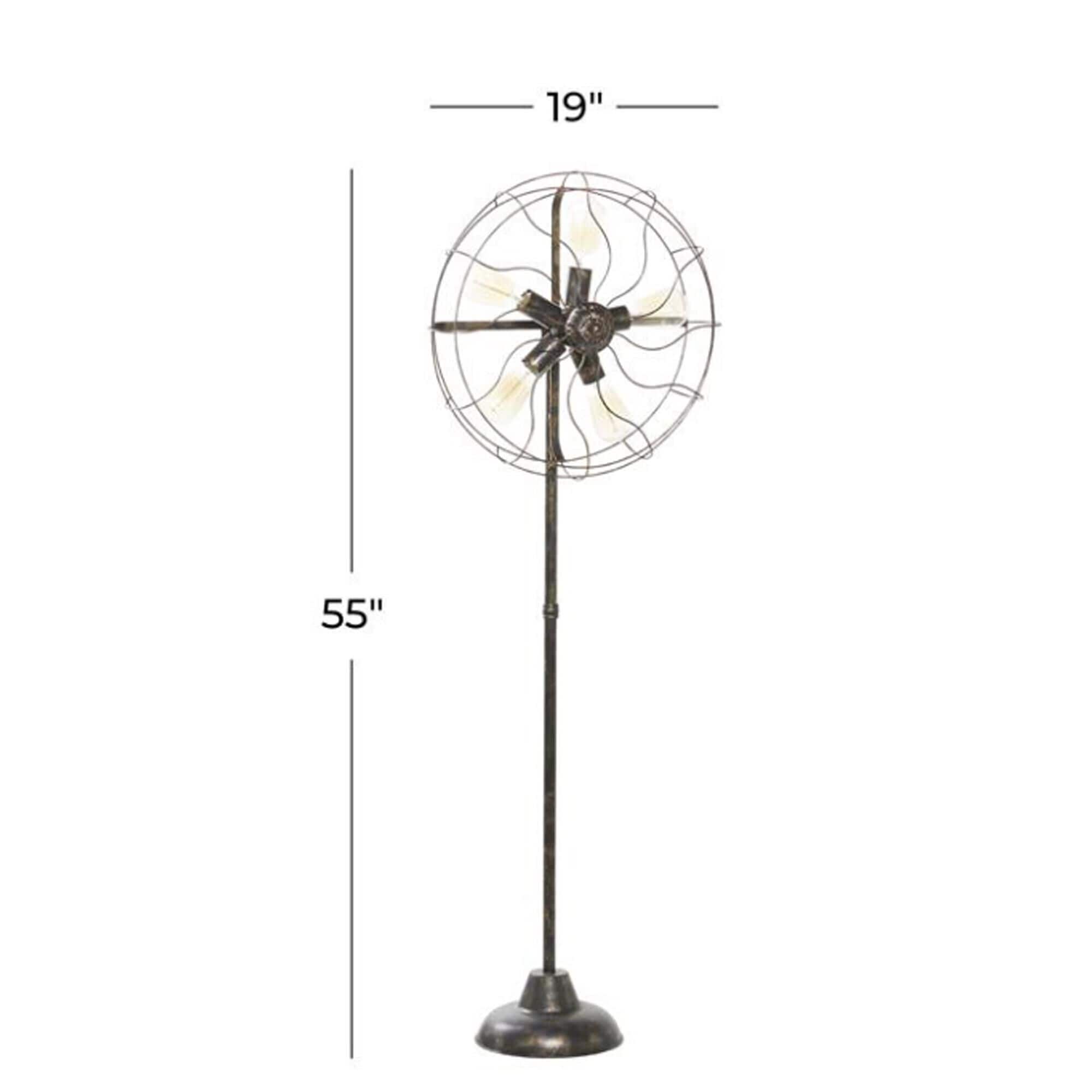 Fan floor lamp new arrivals