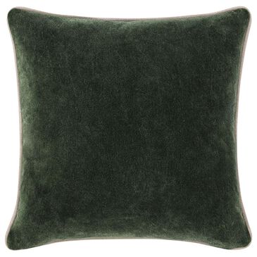 Classic Home Heirloom 22" x 22" Throw Pillow in Forest Green and Natural, , large