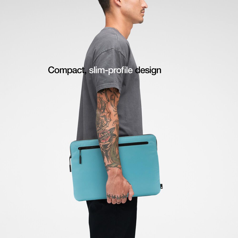 Incase Compact Sleeve with Flight Nylon for 14&quot; MacBook Pro in Blue Lagoon, , large