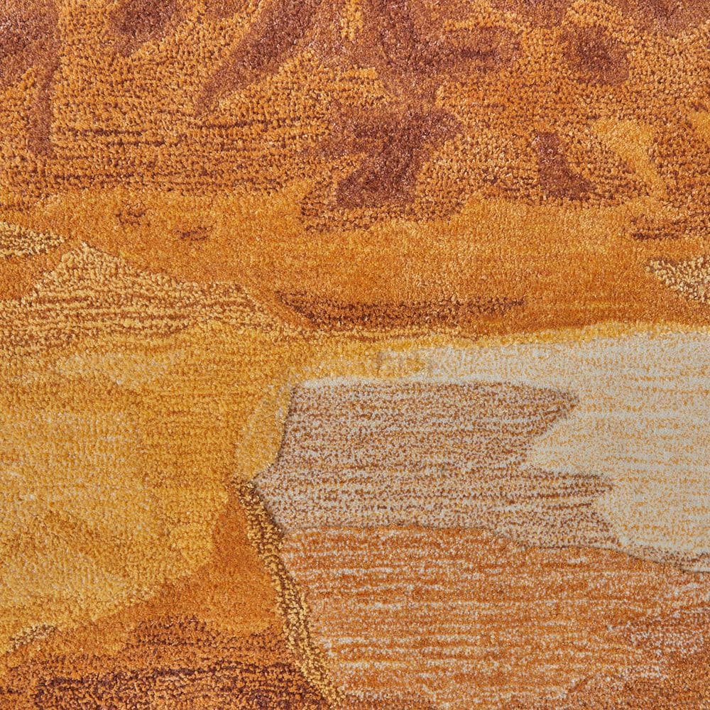 Feizy Anya 3&#39;6&quot; x 5&#39;6&quot; Terracotta and Ivory Area Rug, , large