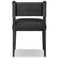 Four Hands Ferris Dining Side Chair in Black Ash, , large