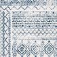 Safavieh Tulum TUL268C 3" x 5" Ivory and Navy Area Rug, , large