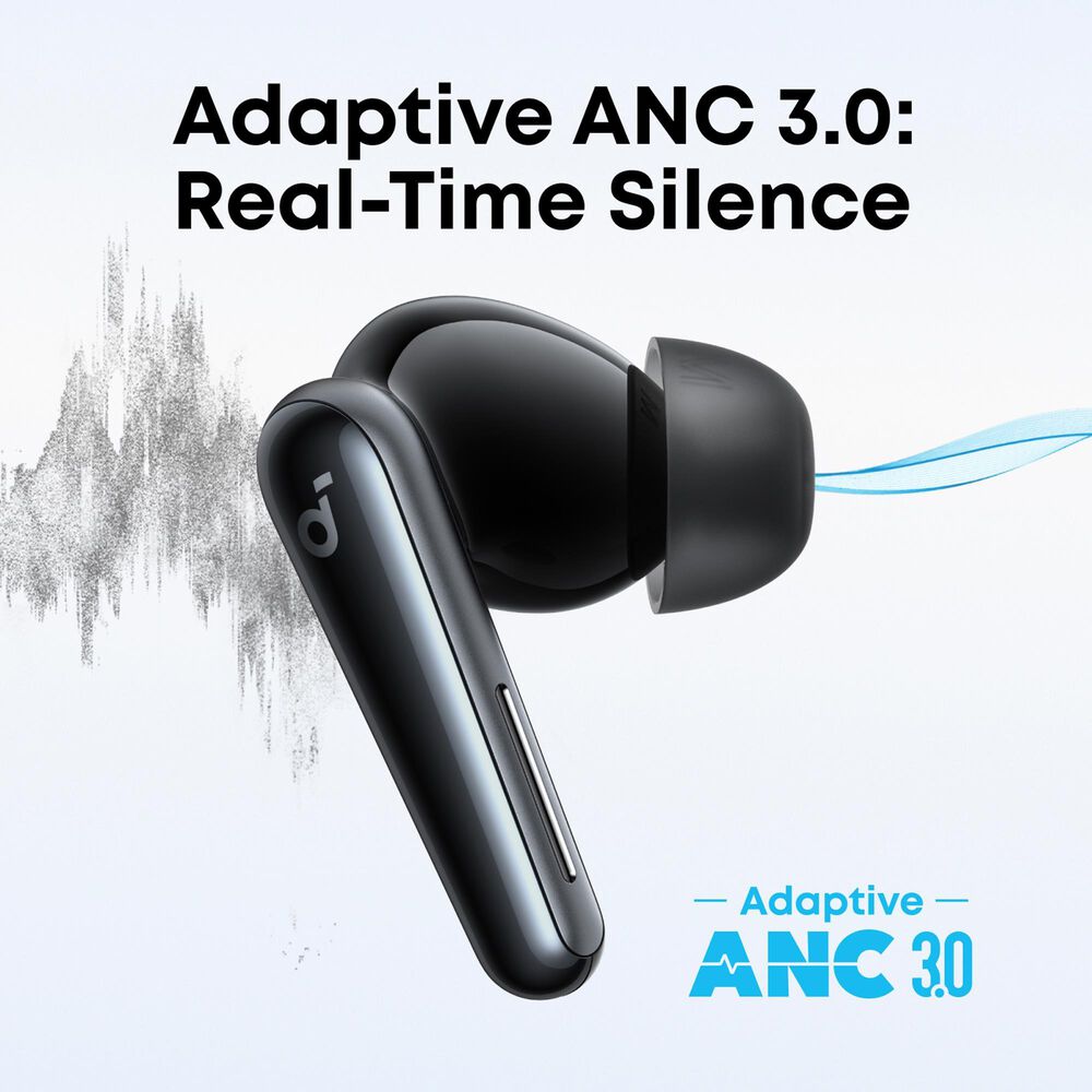 Anker Liberty 5 Noise-Cancelling Earbuds with Dolby Audio in Black, , large