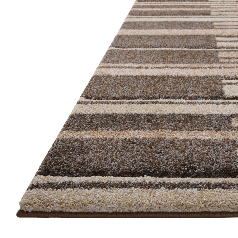 Loloi Silas 6&#39;7&quot; x 9&#39;2&quot; Mocha and Champagne Area Rug, , large
