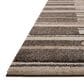Loloi Silas 6"7" x 9"2" Mocha and Champagne Area Rug, , large