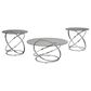 Ashley Hollynyx 3-Piece Occasional Table Set in Chrome, , large