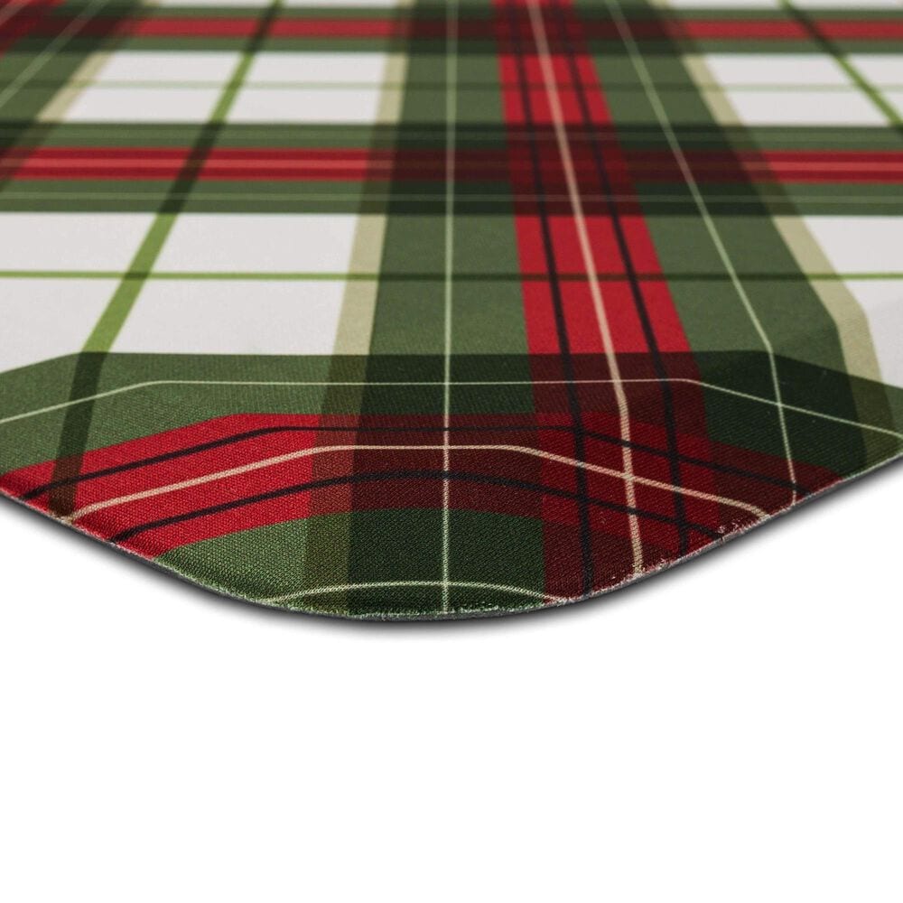Mohawk Dri-Pro Tis The Season Plaid 1&#39;6&quot; x 2&#39;6&quot; Multicolor Door Mat, , large