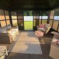 HOMLUX 12" x 20" Outdoor Hardtop Gazebo with Aluminum Frame, Double Galvanized Roof, Detachable Windows, Solarium Sunroom in Gray, , large