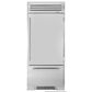 True Residential 22.1 Cu. Ft. Bottom Freezer Refrigerator with Right Hinge and Solid Door in Stainless Steel, , large