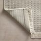 Amber Lewis x Loloi Malibu MAB-04 7"8" x 10" Ivory and Dove Indoor/Outdoor Area Rug, , large