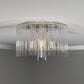 Hunter Gatz 4-Light Flush Mount in Brushed Nickel, , large