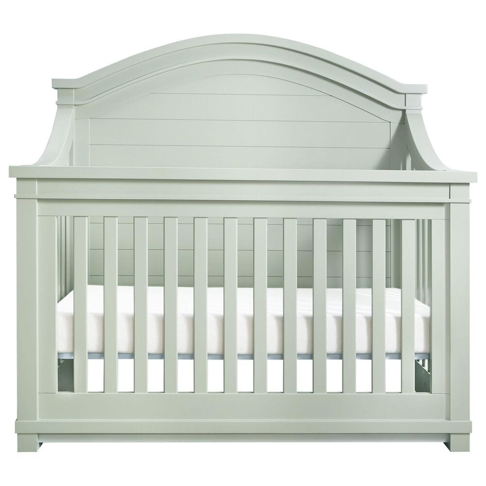 Baby Appleseed Rowan Arch Top 4-In-1 Convertible Crib in Sage, , large