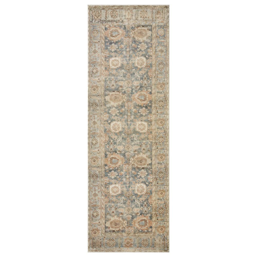 Loloi II Margot 2"6" x 7"6" Ocean and Spice Runner, , large
