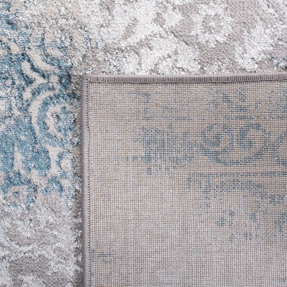 Safavieh Orchard Oriental 6&#39;7&quot; Square Grey and Blue Area Rug, , large