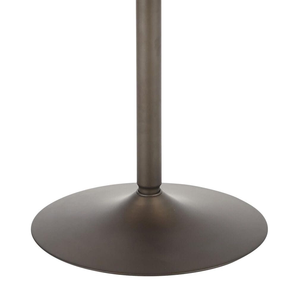 Lumisource Dakota Dining Table in Espresso - Table Only, , large