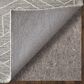 Feizy Rugs Emerson 9"6" x 13"6" Gray and Ivory Area Rug, , large
