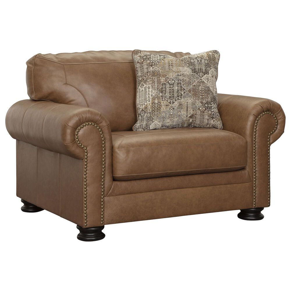 Ashley Carianna Oversized Chair in Caramel, , large